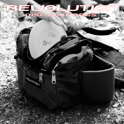 Revolution Mini Deluxe V3 Disc Golf Bag - Onyx