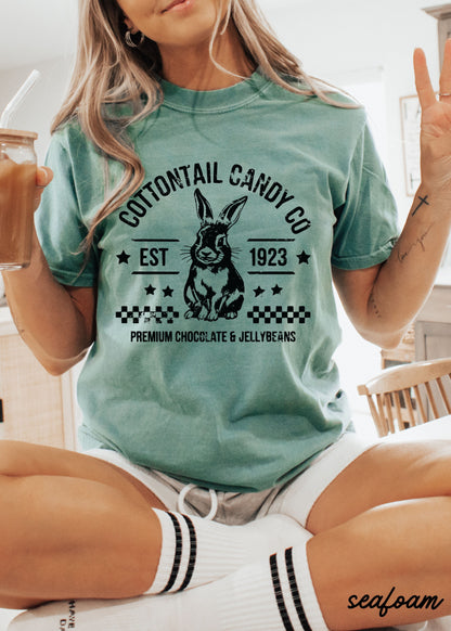 Cottontail Candy Co Comfort Colors Tee *14 Colors (S-3X)