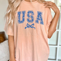 USA Star Coquette Tee *10 Colors (S-3X)