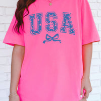 USA Star Coquette Tee *10 Colors (S-3X)