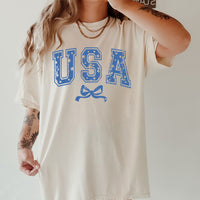 USA Star Coquette Tee *10 Colors (S-3X)