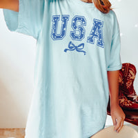 USA Star Coquette Tee *10 Colors (S-3X)