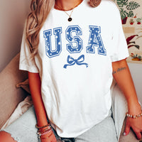 USA Star Coquette Tee *10 Colors (S-3X)