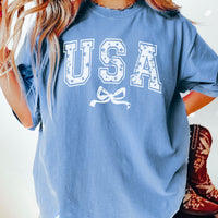 USA Star Coquette Tee *10 Colors (S-3X)