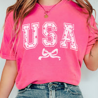 USA Star Coquette Tee *10 Colors (S-3X)