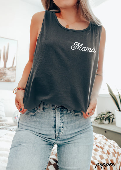 Mama Pocket Tank *5 Colors (S-3X)