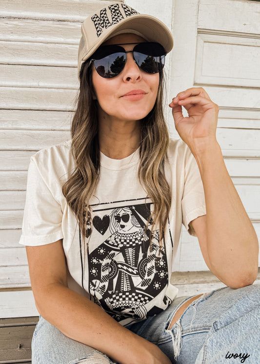 The Queen Tee NEUTRAL Colors *8 Colors (S-3X)