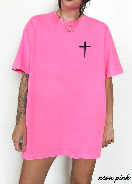 Pocket Cross Comfort Colors Tee *16 Colors (S-3X)