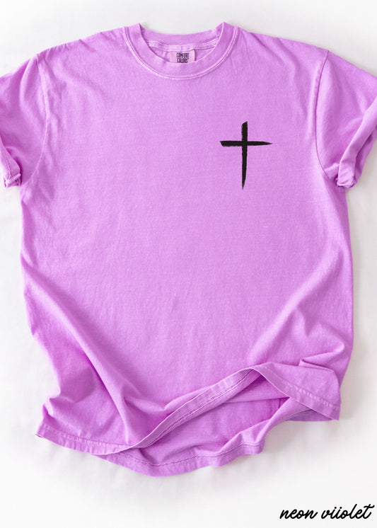 Pocket Cross Comfort Colors Tee *16 Colors (S-3X)