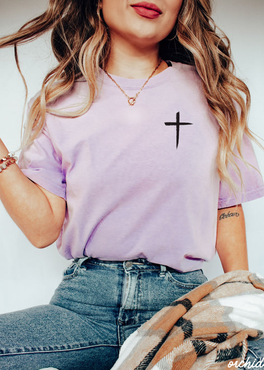 Pocket Cross Comfort Colors Tee *16 Colors (S-3X)
