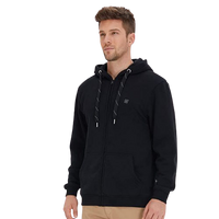 Heated Zip Hoodie for Men and Women
