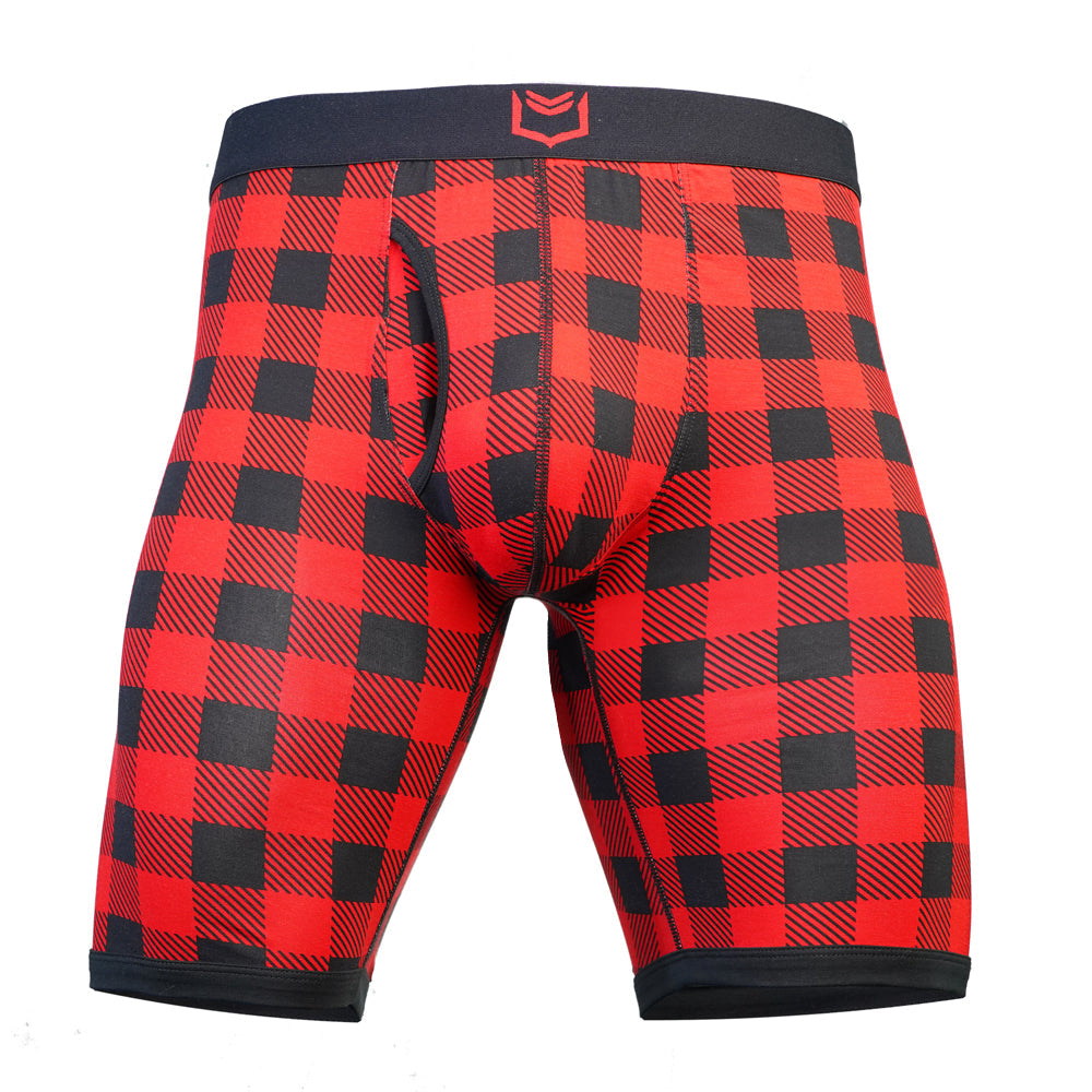 SHEATH V Bamboo Men's 8" Sports Performance Boxer Brief