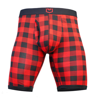 SHEATH V Bamboo Men's 8" Sports Performance Boxer Brief