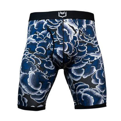 SHEATH V Bamboo Trametes Men's 8" Sports Performance Boxer Brief