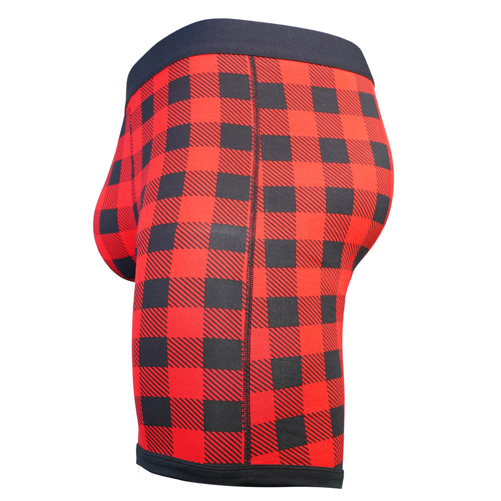 SHEATH V Bamboo Men's 8" Sports Performance Boxer Brief
