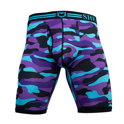 SHEATH V Men's 8" Sports Performance Boxer Brief