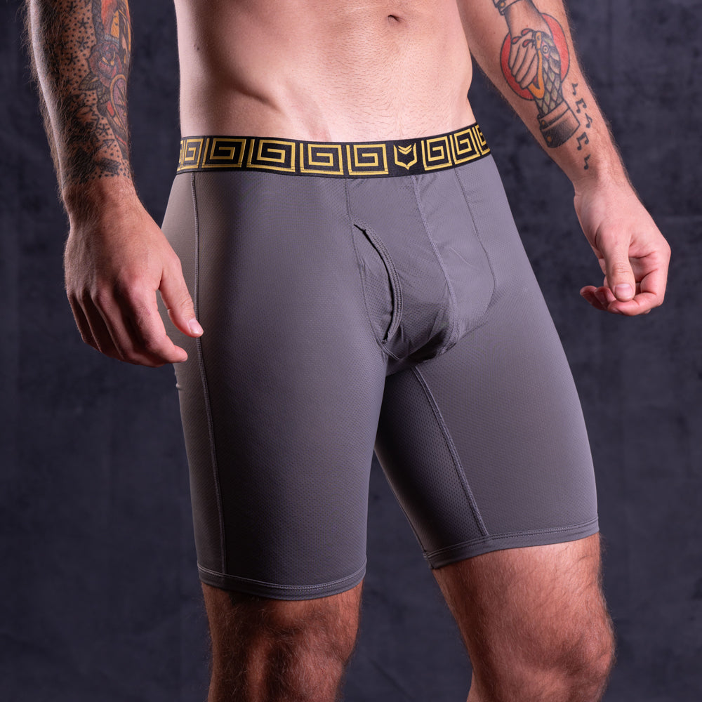 SHEATH V AirFlow 8" Sports Performance Boxer Brief 3 Pack