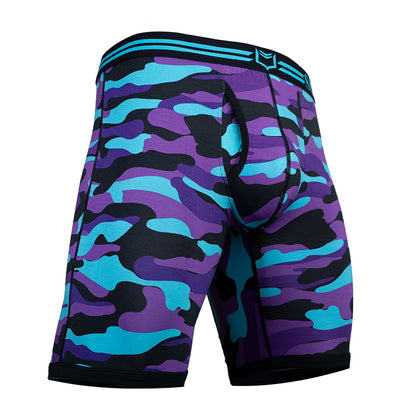 SHEATH V Men's 8" Sports Performance Boxer Brief