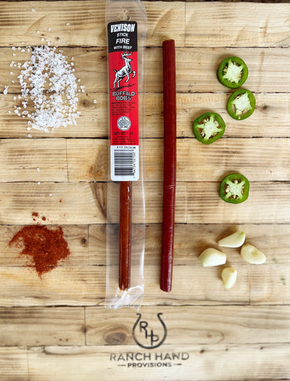 Venison Jerky Stick — Spicy