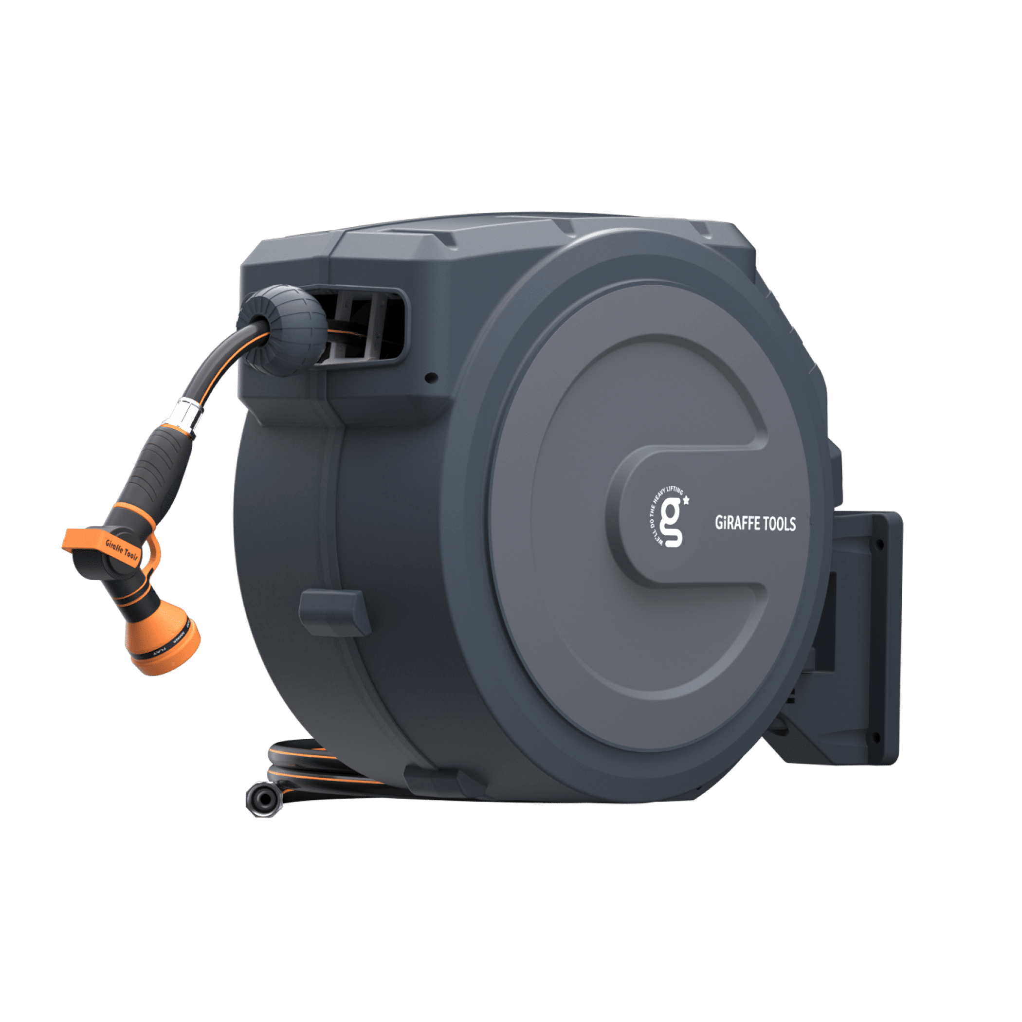 Retractable Garden Hose Reel 62ft-155ft