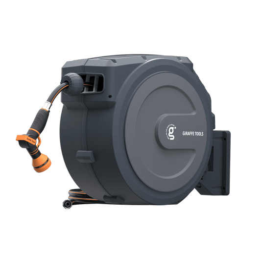 Retractable Garden Hose Reel 62ft-155ft