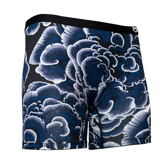 SHEATH Women's Bamboo Trametes Long Leg Boxer Brief