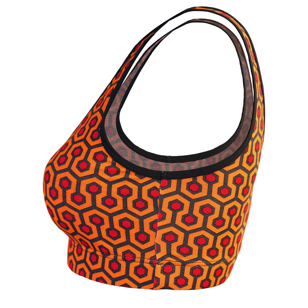 SHEATH Bamboo Hexagon Padded Comfort Bralette