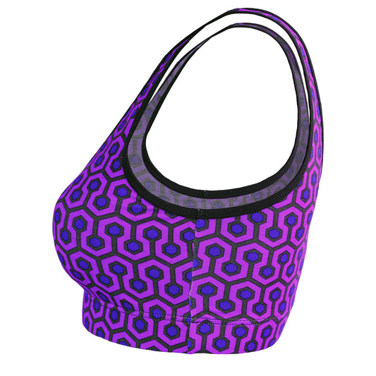 SHEATH Bamboo Hexagon Padded Comfort Bralette