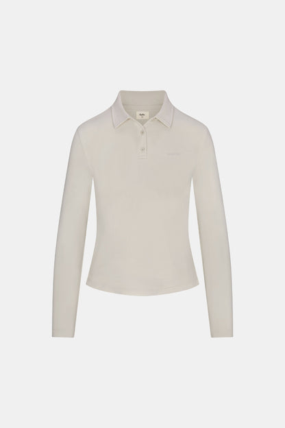 Women's Catalyst Polo L/S | Point Collar | Birch