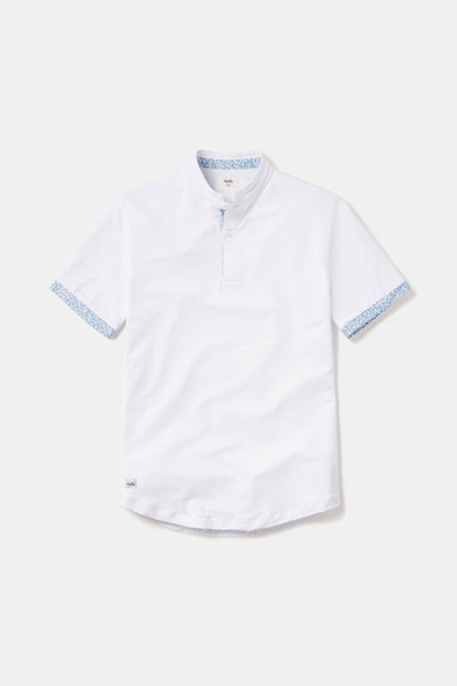 Catalyst Polo | Mantra Collar | Coral Contrast