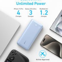 Anker Power Bank (20K, 87W, Built-In USB-C Cable)