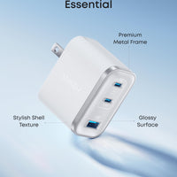 Anker Nano Charger (70W, 3 Ports)