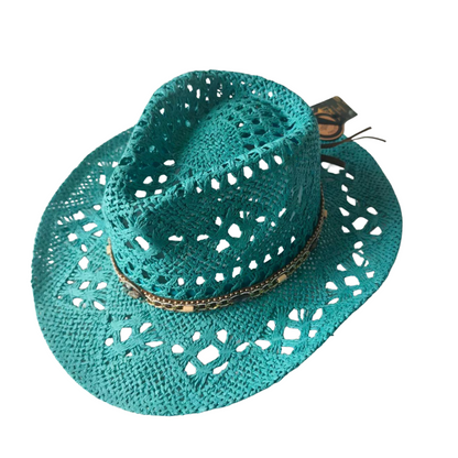Wide-Brim Straw Hat – Lightweight & Coastal Style
