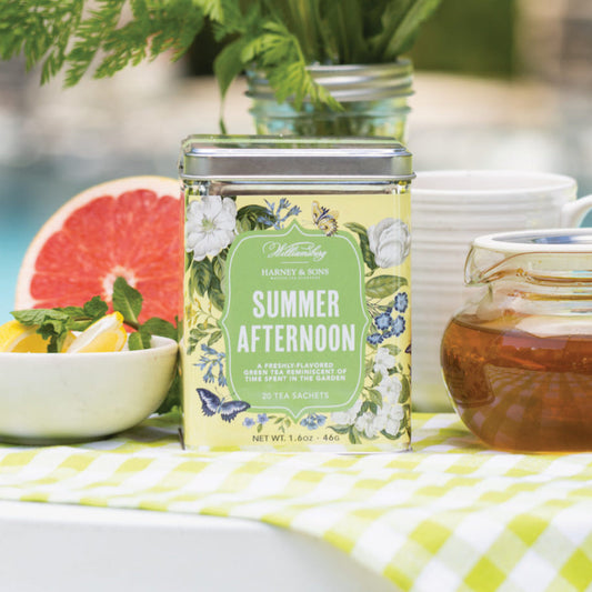 Williamsburg Summer Afternoon Tea, Tin of 20 Sachets