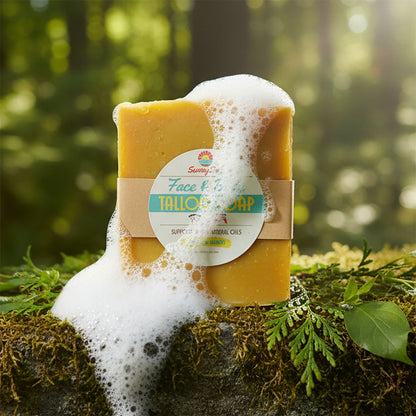 Face & Body Tallow Soap Bar