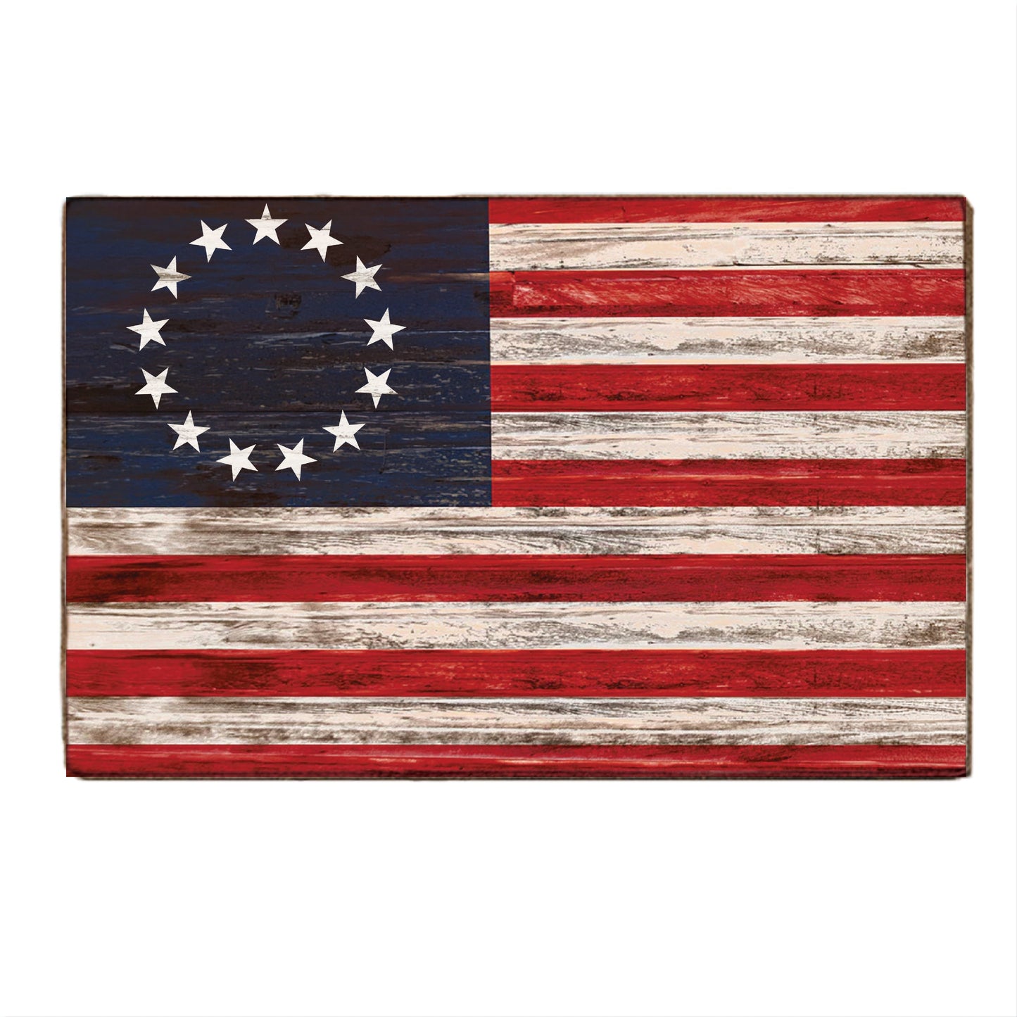 Collective - XL Betsy Ross Wooden Block