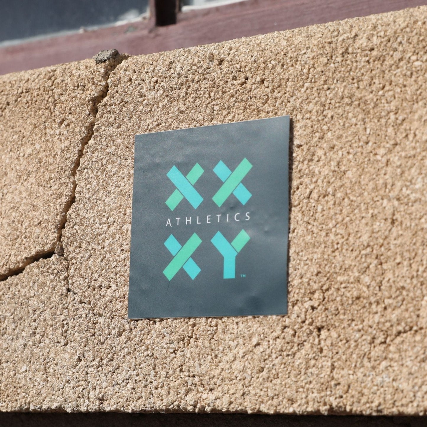 XX-XY Athletics Logo Sticker