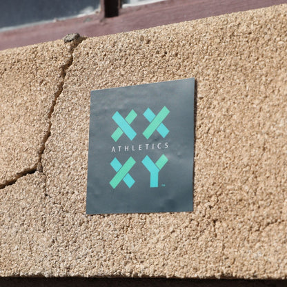 XX-XY Athletics Logo Sticker