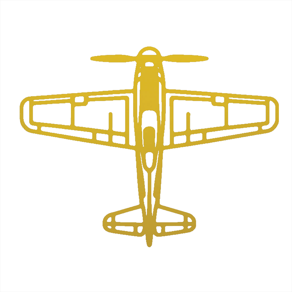 Airplane metal art Retro Aviation Gift for Him