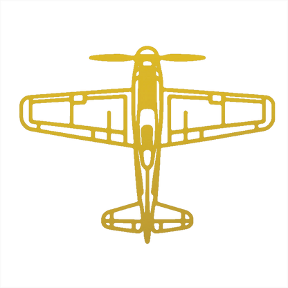 Airplane metal art Retro Aviation Gift for Him