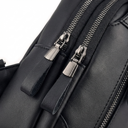 Men’s Leather Sling Bag – Secure Anti-Theft