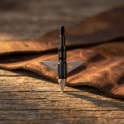 ZEUS APOLLO BROADHEADS (4 PACK)-COMES WITH BOTH 100/125 GR TIPS