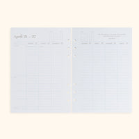 A5 Inserts for Weekly Planner Personal Portfolio 2026
