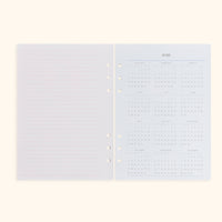 A5 Inserts for Weekly Planner Personal Portfolio 2026