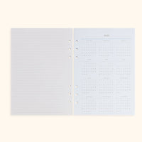 A5 Inserts for Weekly Planner Personal Portfolio 2026