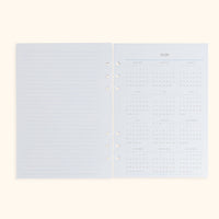 A5 Inserts for Weekly Planner Personal Portfolio 2026