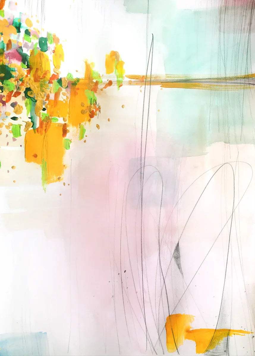 Abstract Mirage Art Print – Archival Modern Wall Art