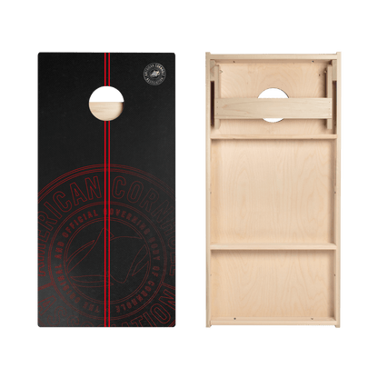 ACA Logo Red Stripes Star Cornhole Boards
