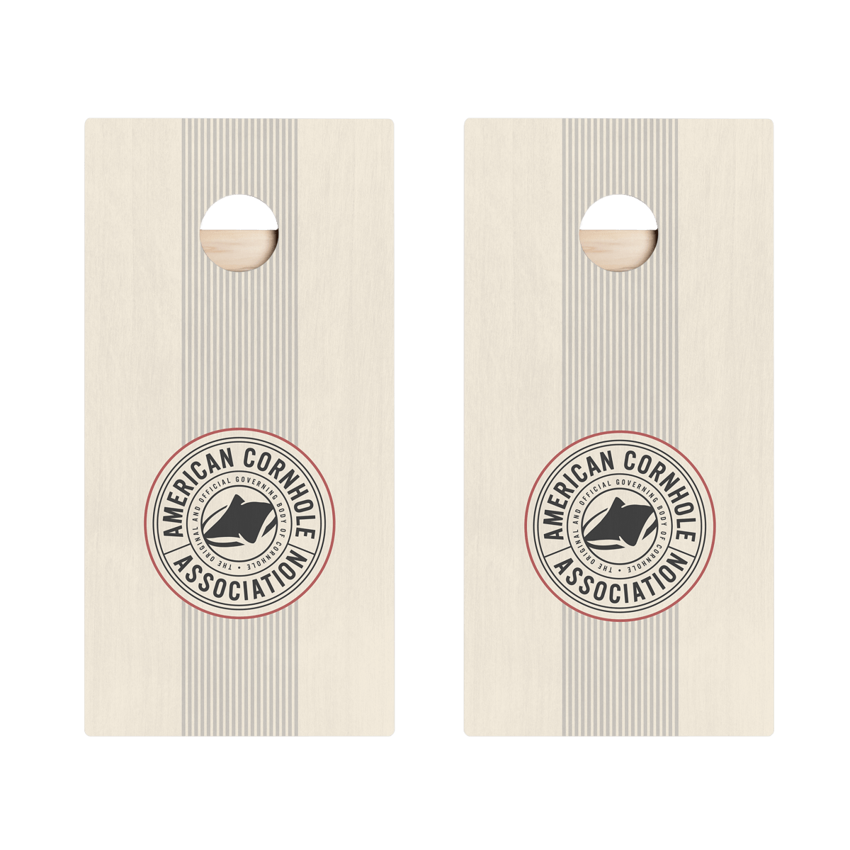 ACA Logo Smooth Racer Star Cornhole Boards