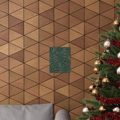 Deep Green Monstera Botanical Print – Unframed Wall Art